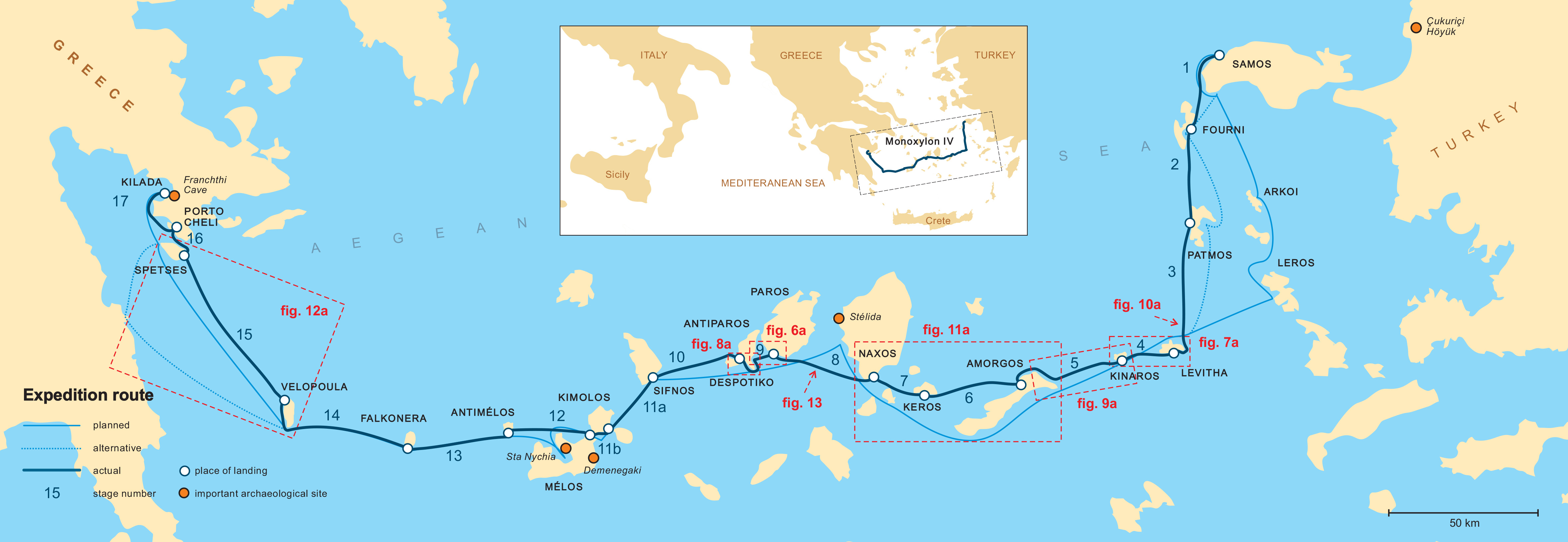 Voyage route