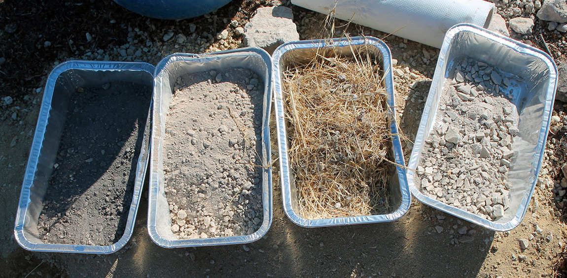 Clusters of plasters.  An Experimental Analysis of Plaster Production in Prehistoric Cyprus.
