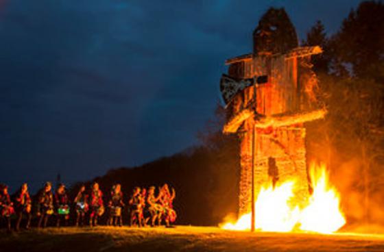 Burning Wicker Man