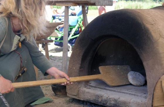 Flour, water and hardworking hands ...